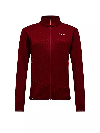 SALEWA | Veste polaire femme Puez Rocca PL | dunkelrot